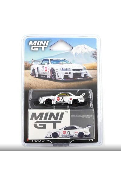 mini gt 1/64 Nissan Lb-Er34 Super Silhouette Athlete/Collet Blister Package