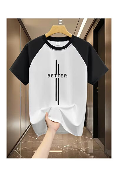 Massgai Μπλουζάκι Unisex Design Line Better Printed Oversize από χτενισμένο β...