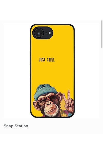 SNAPSTATIONRO Θήκη προστασίας, MagSafe, iPhone 16e - Funky Monkey Peace BRO