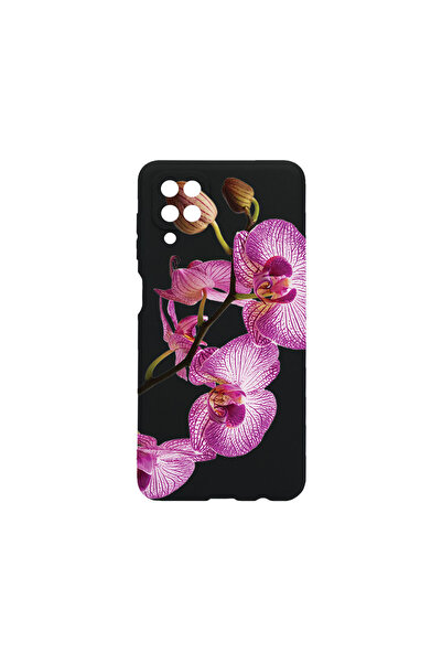 bestcase ®   Θήκη TPU Ultra Slim για Samsung Galaxy A12, Φλοράλ - Ροζ Ορχιδέα...