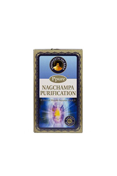Ppure NAGCHAMPA scented sticks, 12 boxes / set, PURIFICATION aroma