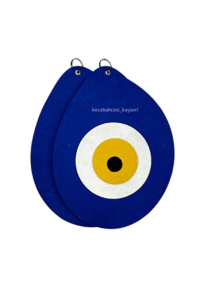 Keçebahçesi Kayseri Nazar Boncuklu Sınıf Ve Ev Kapı Süsü,Kalın Keçe Dekoratif...