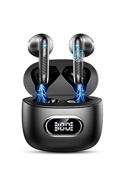 Lumaudio Ασύρματα ακουστικά Bluetooth Kyro, 2 μικρόφωνα ανά ακουστικό, 40 ώρε...