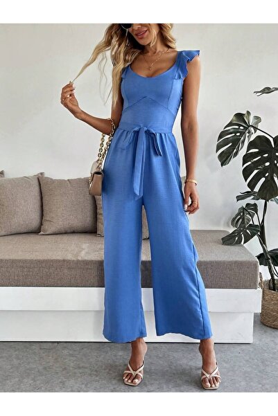 Iuliashop Deana Blue Long Jumpsuit - XL