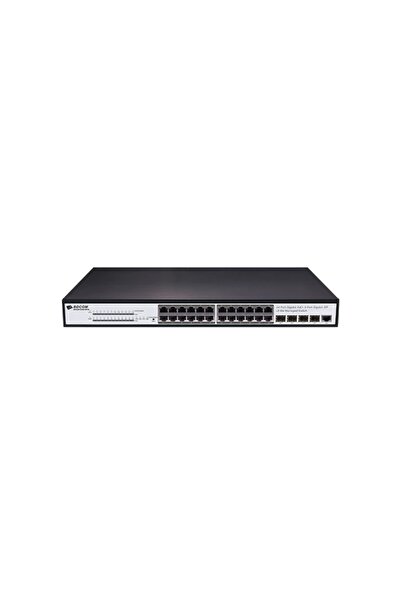 Universal BDCOM S2500-24P4S محول شبكة قابل للتركيب على الرف 24 منفذ 10/100/10...