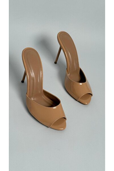 Naz Luxury Shoes NOA TOPUKLU TERLİK NUDE