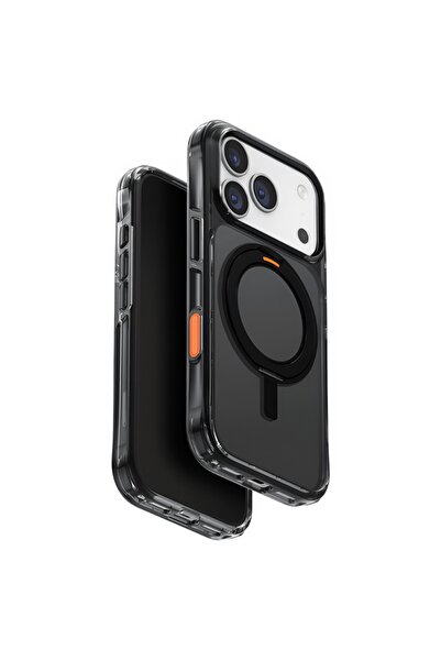 uniq Θήκη για iPhone 17 Pro Max, Swivix 360 °   Σταντ UNIQ, Μαύρο
