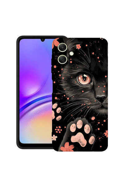 bestcase ®   Θήκη TPU Ultra Slim για Samsung Galaxy A07, Μαύρη Γάτα, 2043680 ...
