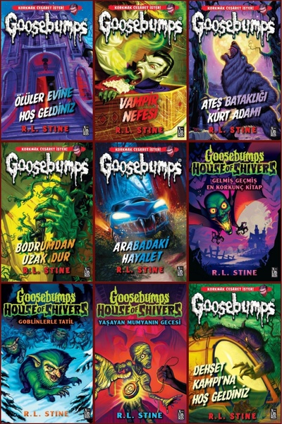 Doğan Çocuk Goosebumps 1-9. Ciltler