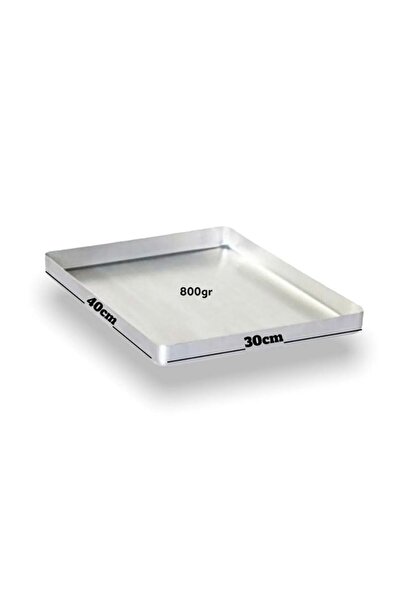 Empressco Alüminyum Baklava Ve Börek Tepsisi 30x40 Cm 800 Gram - 4 Cm Derinlik