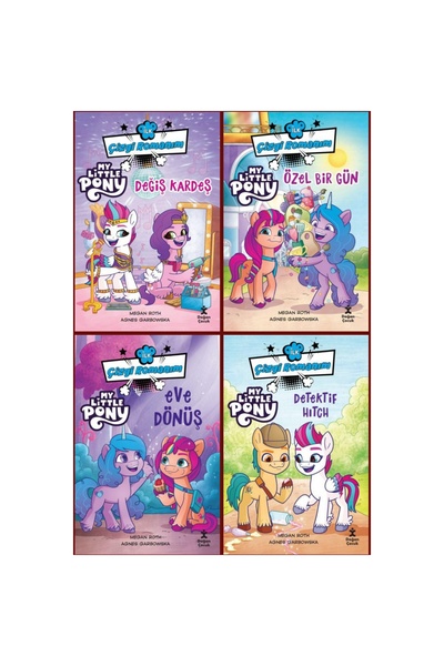 Doğan Çocuk İlk Çizgi Romanım My Little Pony 1-4. Ciltler