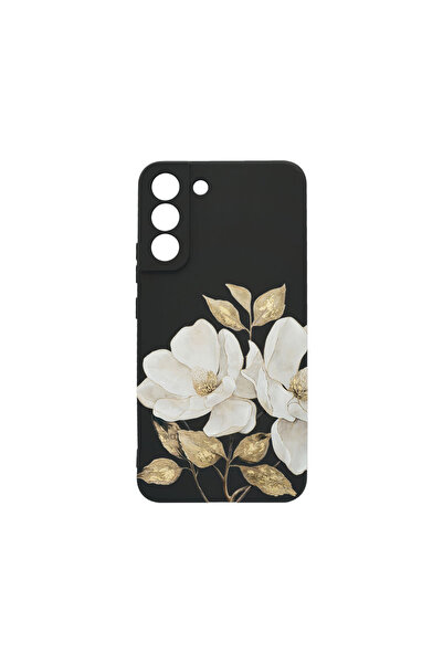 bestcase ®   Θήκη TPU Ultra Slim για Samsung Galaxy S22, Φλοράλ - Χρυσή Καμέλ...