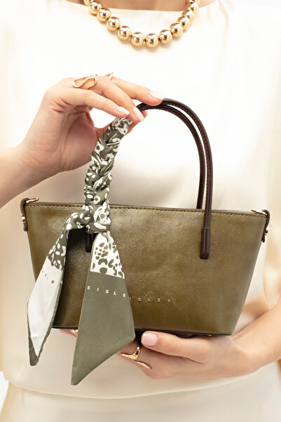 Sisley Women's Handbag Green-Brown Sly437
