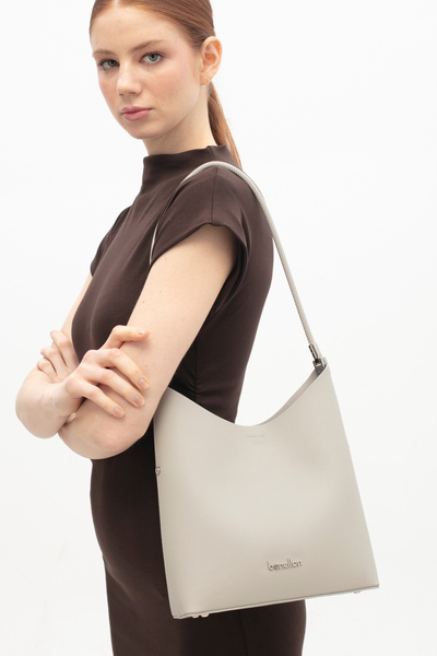 United Colors of Benetton Benetton Women's Arm Bag Stone Bnt1857