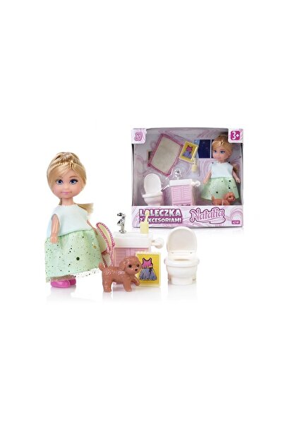 Other Păpușă Natalia cu accesorii, 11 cm, mix