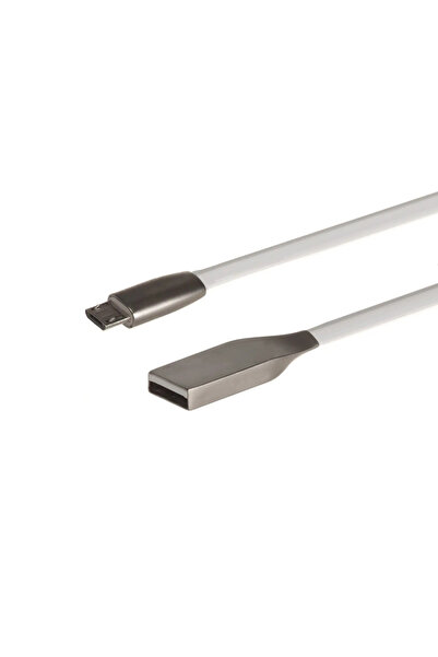 Maclean Cablu USB USB-A - microUSB 1 m Alb (MCTV-833W)