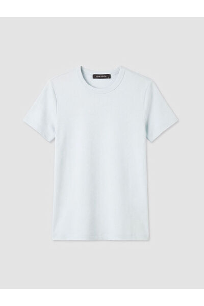 LC Waikiki RMZ GİYİM FARKIŞΛΑ Zero Roba Collar Γυναικείο T-shirt