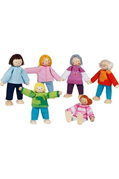 Goki Păpuși flexibile Familie modernă