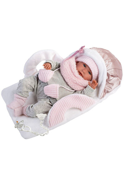 Llorens Păpușă bebeluș Mimi din material textil (42 cm)
