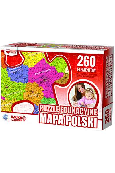 Other Puzzle 260 Harta Educativă a Poloniei