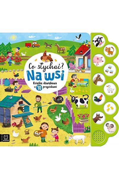 Other Carte sonoră cu 10 butoane. Ce este slychac? La țară.