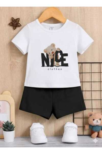 Nice Clothes ΚΑΛΟΚΑΙΡΙΝΟ ΠΑΙΔΙΚΟ ΣΕΤ ΜΠΛΟΥΖΑΚΙ-ΣΟΡΤΣ ΟΥΝΙΣΕΞ (ΜΕ ΩΡΑΙΑ ΣΤΑΜΠΑ...