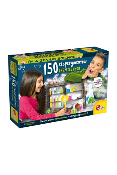 Lisciani I'm a Genius 150 Chemical Experience 66377 Chemistry Experience