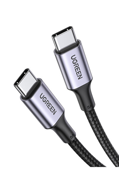 Ugreen Cablu USB-C la USB-C US316, 100W, 3m (gri)