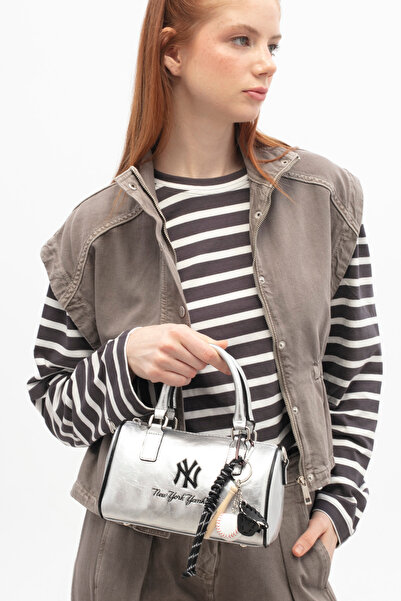 MLB New York Yankees Women's Handbag Silver Mlb013