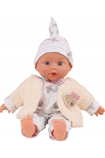 Smily Play Păpușă SMILY DOLL Julka, bebeluș, 30 cm, din blană, carduri