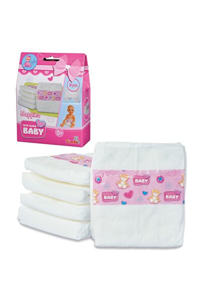 Simba Set of 5 diapers for baby doll