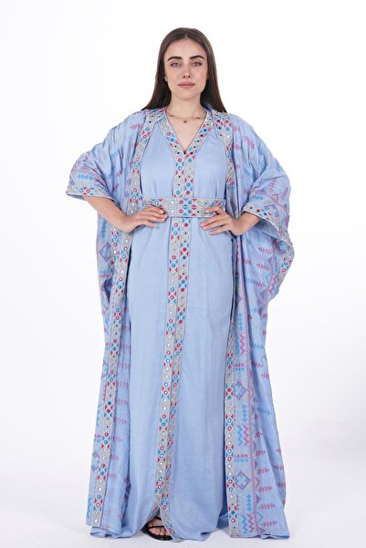 al bent al sharqieh Embroidered Kaftan Ladies Kaftan Dress