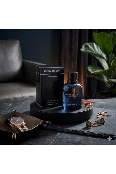 A2Z Parfum Story Of Love 100ml pentru Barbati, Aromă Fresh Lemnoasă, Versatil...