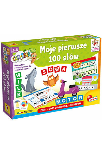 Lisciani PROMO Carotina Primele mele 100 slas 100453