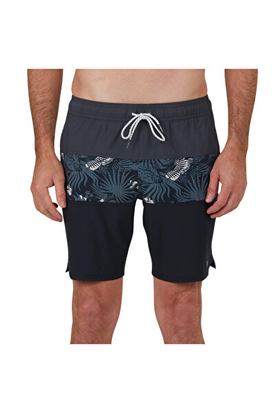 Salty Crew BEACONS 2 ΕΛΑΣΤΙΚΟ ΜΠΟΡΝΤΣΟΣΟΡΤ ΑΝΘΡΑΚΙ Σ