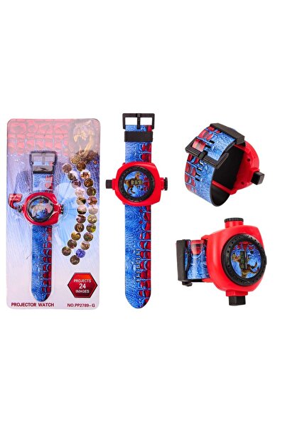 LeanToys Ceas electronic cu proiector de dinozauri, 24 de diapozitive
