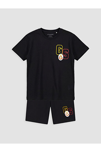 LC Waikiki Lcw Kidsblack Printed Boys' Set