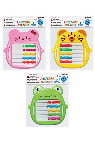 Titanum Liczydlo plastic cu 5 orificii pentru animale de companie, mix Fun&Joy