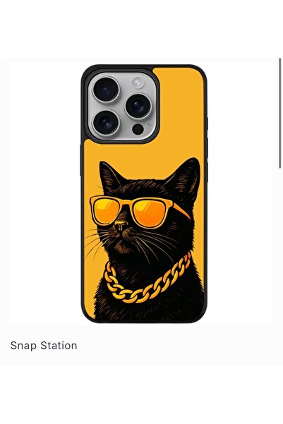 SNAPSTATIONRO Προστατευτική θήκη, MagSafe, iPhone 13 PRO - Cool Cat