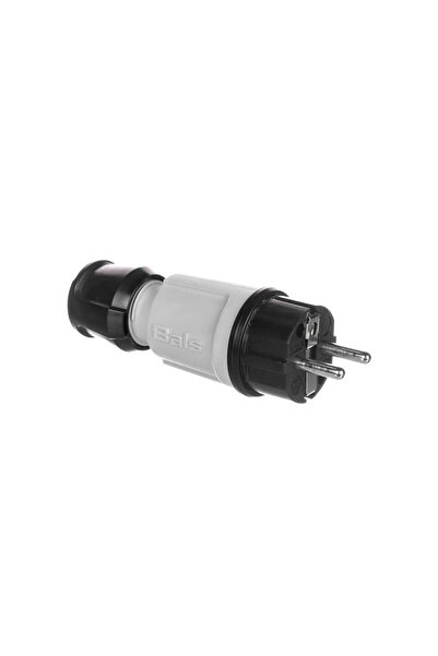 BALS Ștecher portabil Uni-Schuko 16A 230V IP44 gri Multi-Grip 7371