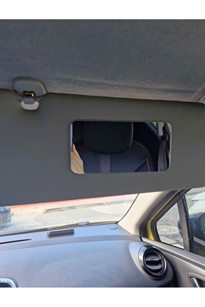 Rex Aksesuar Oto Güneşlik Aynası Yapışkanlı Araba Aynası 1 Adet