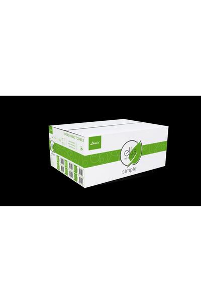 Ellis Prosoape pliate Simplu pliat în V 2w Hârtie deșert albă (20x150)
