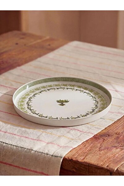 LC Waikiki Mixed Printed Metal Tray 35 cm (S6)