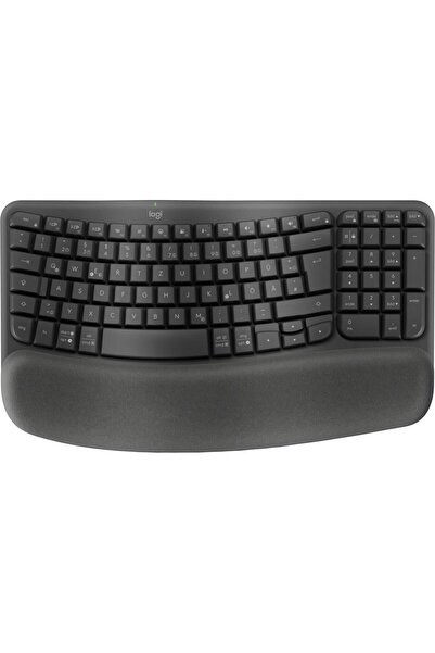 logitech Ergo Series Wave Keys for Business - Keyboard - wireless - 2.4 GHz, ...