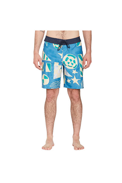 Volcom GEO STONEY 19 " BOARDSHORTS ΠΑΛΑΙΩΜΕΝΟ ΙΝΔΙΓΚΟ 34