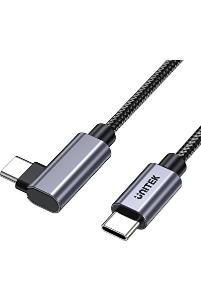 Unitek Cablu USB-C 90 °   PD100W 1m
