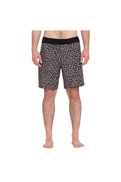 Volcom ASPHALT BEACH MOD 18 BOARDSHORTS ΜΑΥΡΟ 30