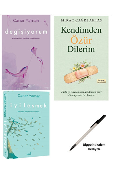 İndigo Kitap أنا أتנצל على نفسي / أتغير / أتشفى 3 كتب