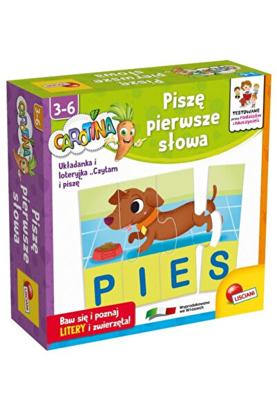Lisciani Carotina - Scrie primele cuvinte
