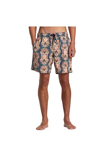 RVCA REDONDO ΕΛΑΣΤΙΚΟ BOARDSHORTS ΨΥΧΡΟ ΜΠΛΕ M